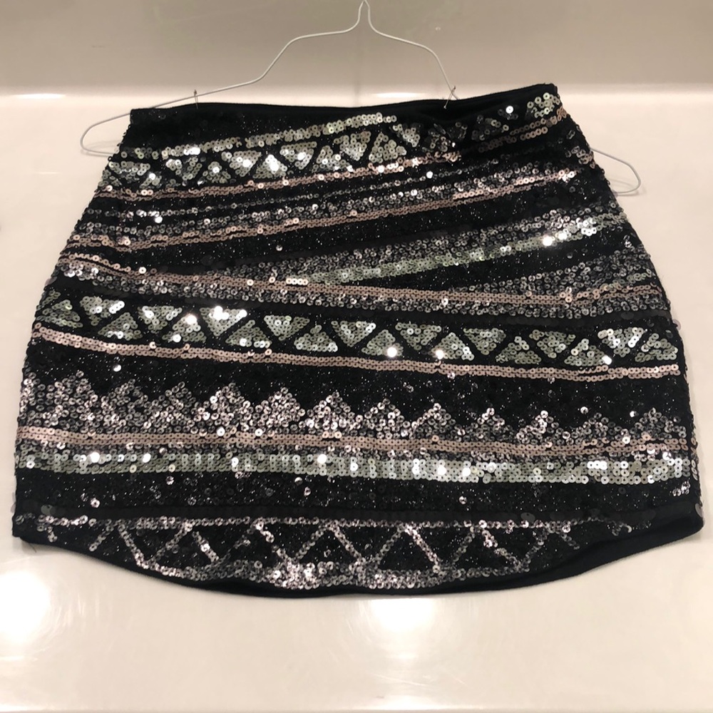Express stretch mini skirt